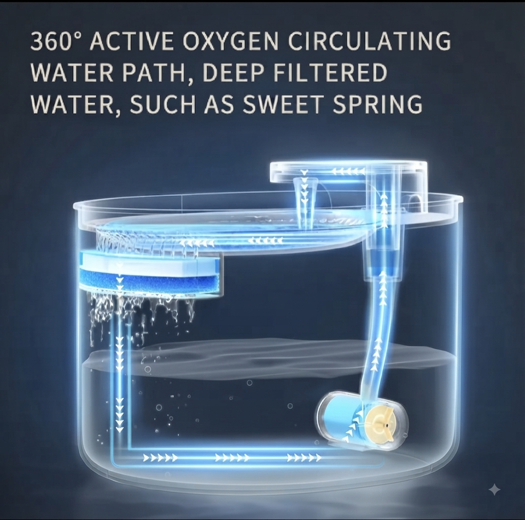Fuente de Agua Automática